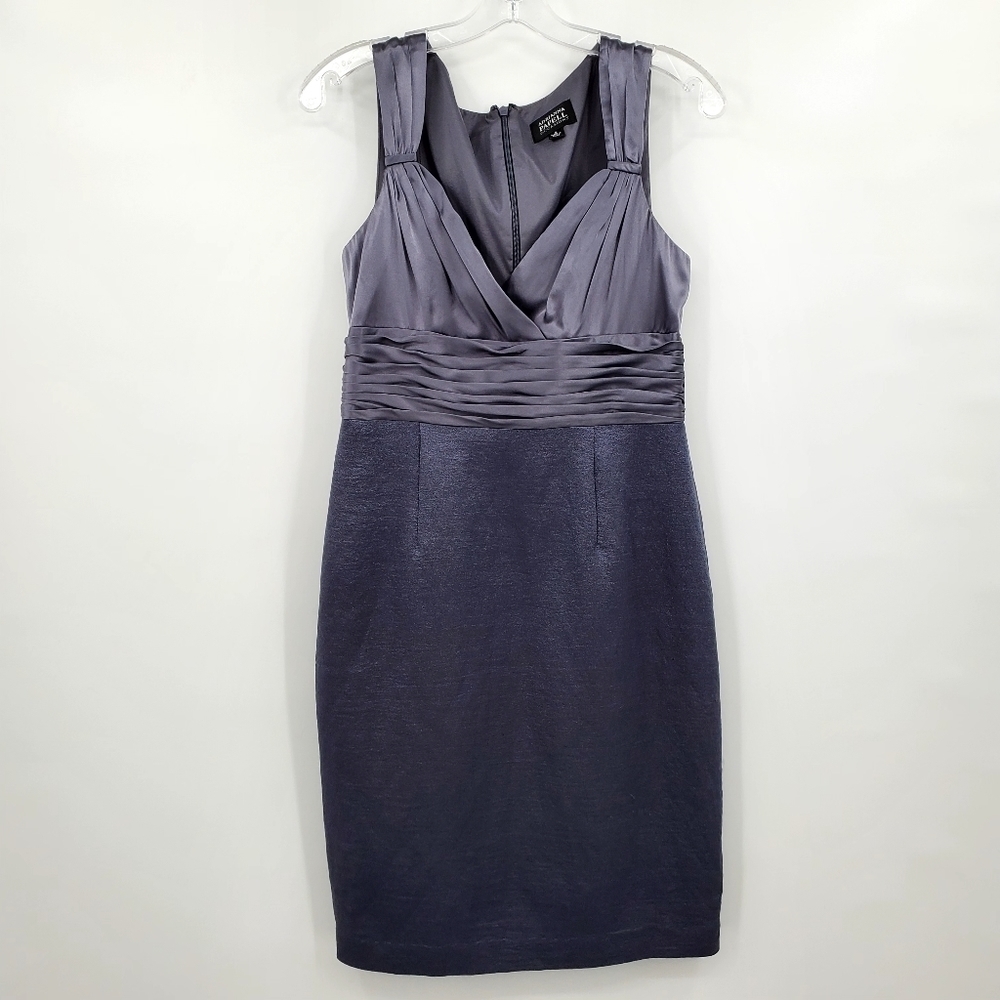 Adrianna Papell 100% Silk Cocktail / Evening Purple Dress